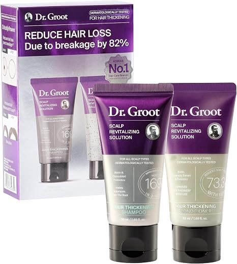 Dr. Groot Hair Thickening Essentials Travel Set