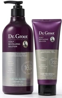 Dr. Groot Large Thickening Shampoo & Conditioner (700 ml)